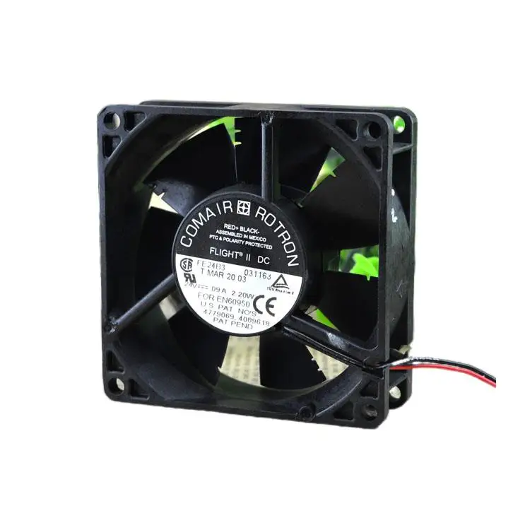 Kom Lawton Comair, Rotron 24V 0.09A 2.20W FE24B3 8025 8CM Fan