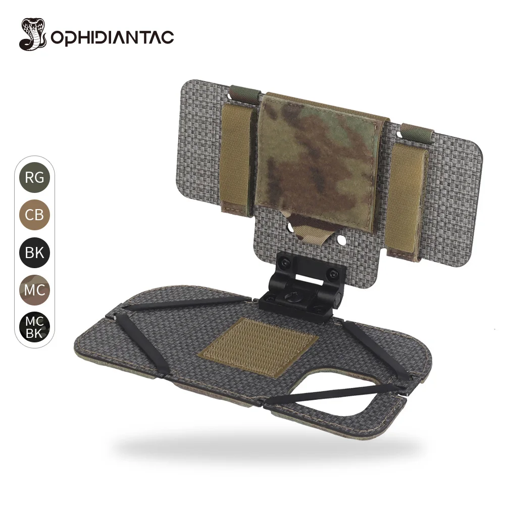 

OPHIDIANTAC MOLLE Lightweight Folding Mobile Phone Pouch for IPHONE 15 PRO MAX IPHONE 15 Series Adjustable Phone Holder