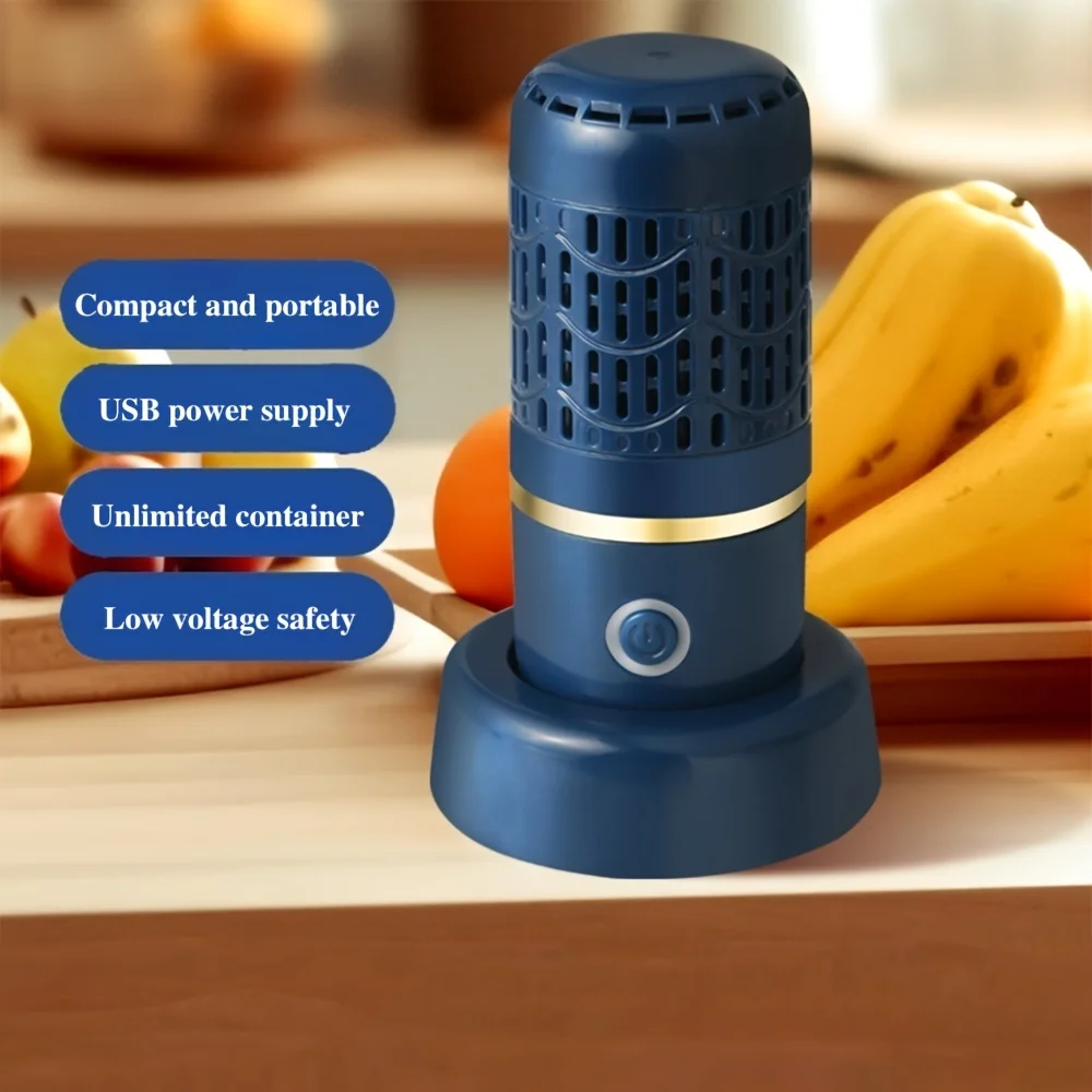 Advanced Fruit & Veggie Cleaner -Wireless induction charging, charging at any time and placing at any time, hydroxyl water ion p