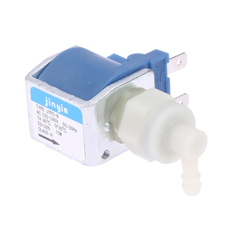 

1pc Electromagnetic Solenoid Pump For Irons JYPC-8 220V To 240V 15W Steam Mop Garment Steamer Coffee Machine Valve Parts Blue