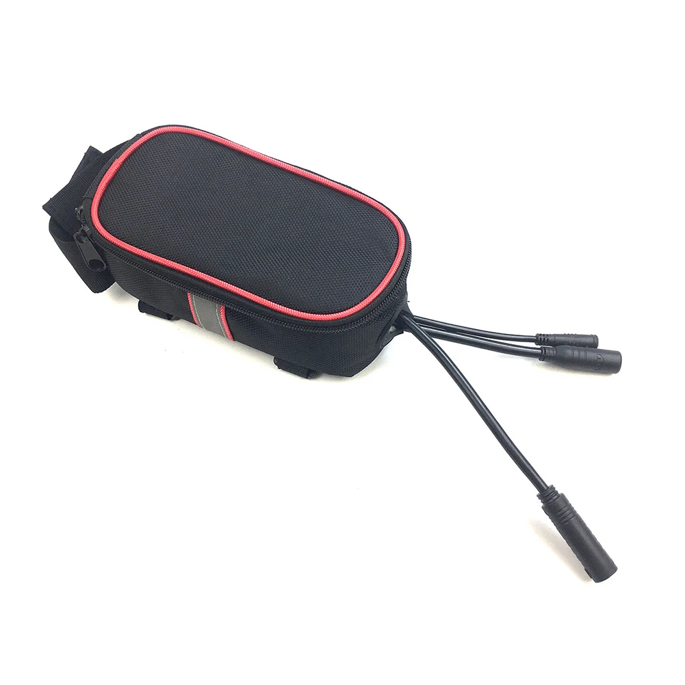 Battery Case Controller Bag 19*10*7cm Black Conversion Kit MTB E-bike Accessories Multipurpose Portable Storage