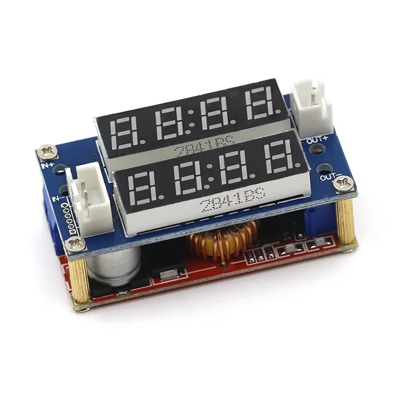 5A CC CV Step Down Buck Boost Charging Module Constant Current Constant Voltage Board LED Display Voltmeter Ammeter Driver