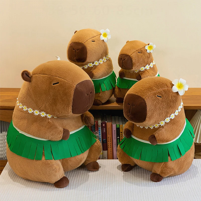 

Кавайная капибара, плюшевая игрушка, мягкая кукла, подушка-капибара, милое заполненное животное для детей, подарок на день рождения, Рождество, популярная мягкая игрушка
