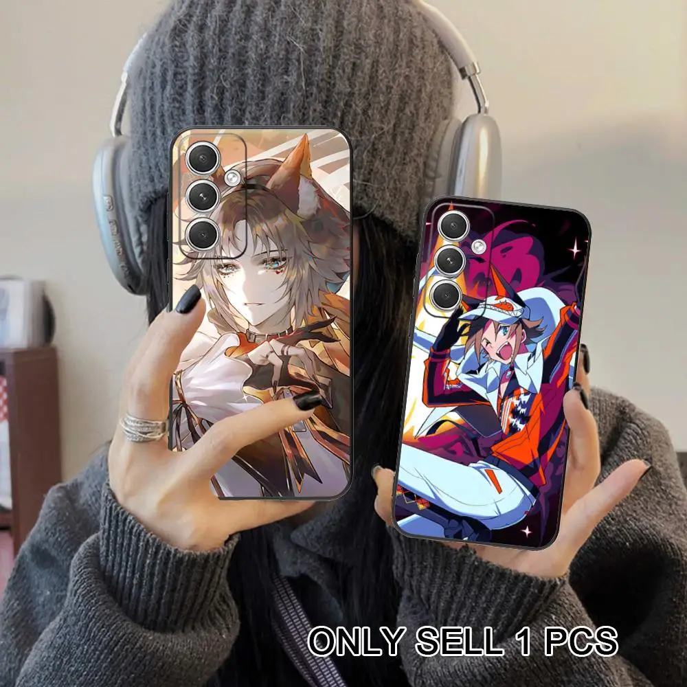Anime Mysta Rias Phone Case for Samsung Galaxy S26 S25 S24 S23 S22 S21 S20 Note20 Plus FE Ultra Soft TPU Shockproof Cover