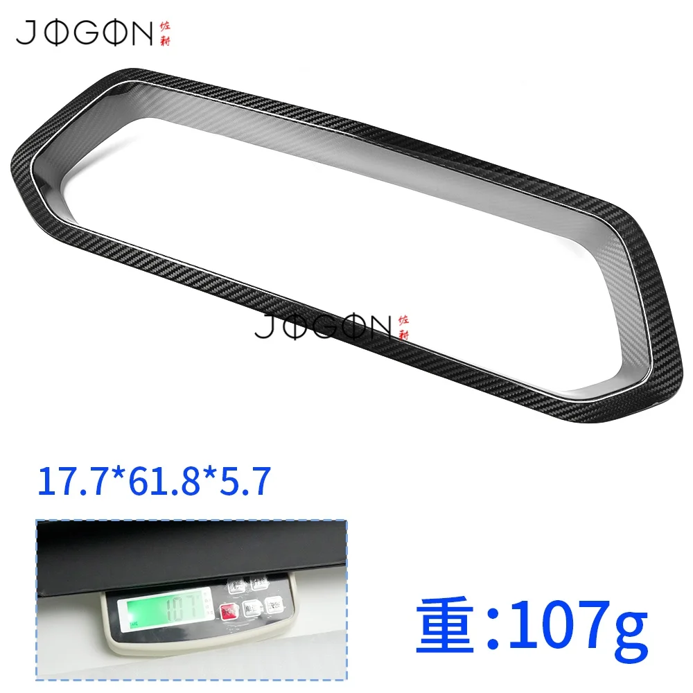 ل كورفيت C8 Z06 كوبيه LT6 2020-2025 الكربون الجاف الخارجي مانع صدمات خلفي للسيارة الجانب غطاء لوحة ماسورة العادم اكسسوارات الكسوة #2