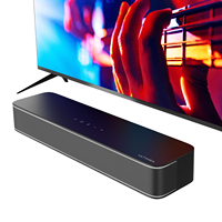 ULTIMEA 2.1ch Sound Bar for TV, Peak Power 120W, All-in-One PC Soundbar, Built-in Subwoofer, APP Control,Opt/AUX//Wall Mount