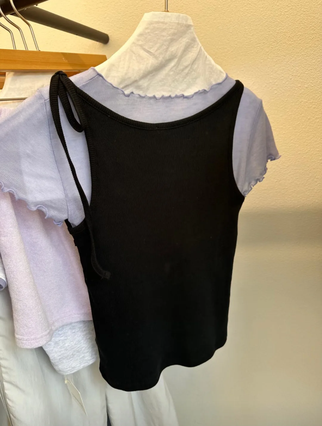 

Sweet Tannat ort Sve T-irt with Wood ain Two-Piece Set Dongda Gate Sle Retro Commute Loose Fit Summer Cotton