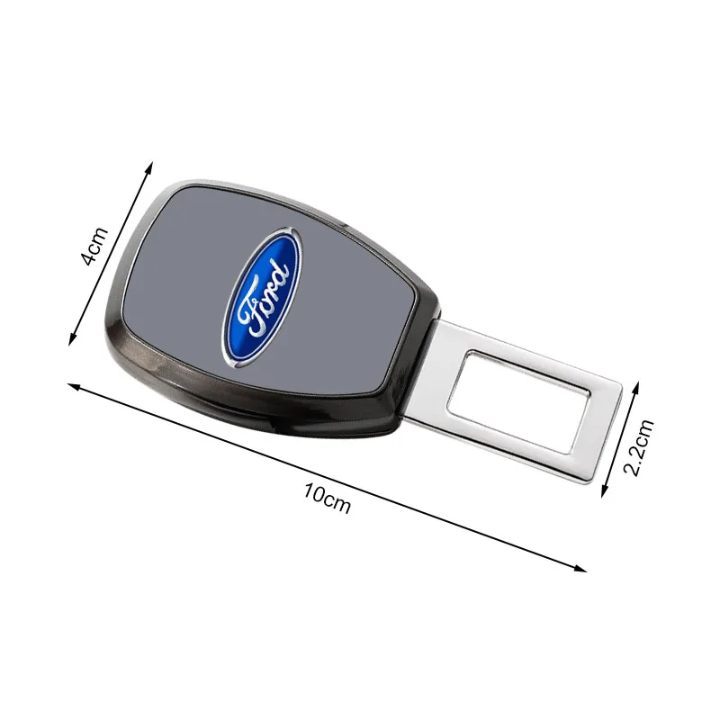 مقعد السيارة حزام كليب موسع حزام الأمان قفل مشبك التوصيل الداخلية لفورد فوكس Mk2 Mk3 فييستا رينجر مونديو S-MAX كوغا موستانج #2