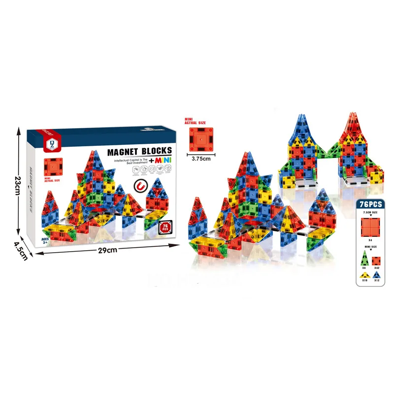 3.75 ซม.มินิแม่เหล็กแผ่นเหล็กกล่องชุดเดินทางแบบพกพาชุด