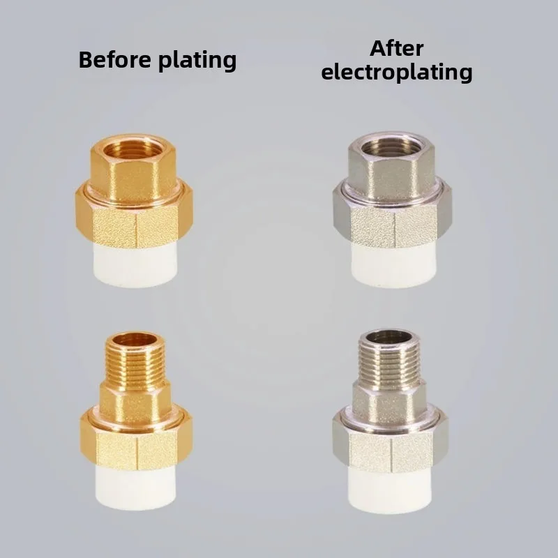 1/2" 3/4" 20.25PPR External Wire Active Connection Intrinsic Wire Copper Active Connection Water Pipe Hot Melt PPR Accessories