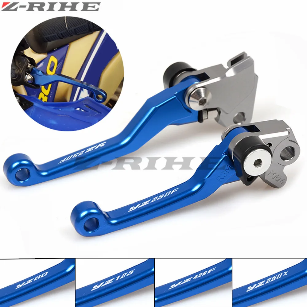 YZF YZ 250 426 450 F Motocross CNC Pivot Brake Clutch Levers Dirt Bike For YAMAHA YZF250 YZF426 YZF450 YZ250F YZ426F YZ450F