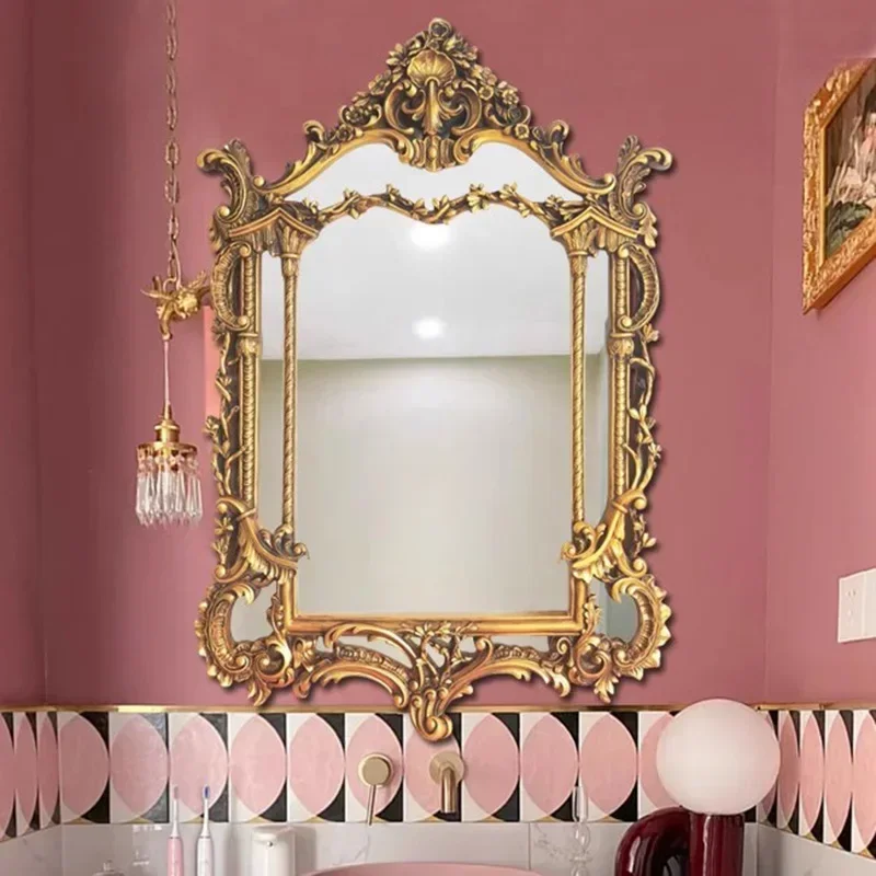 Vintage Mirror for Bathroom Easy to Clean Modern Design Durable Build Easy Assembly Sturdy Construction Space Saving