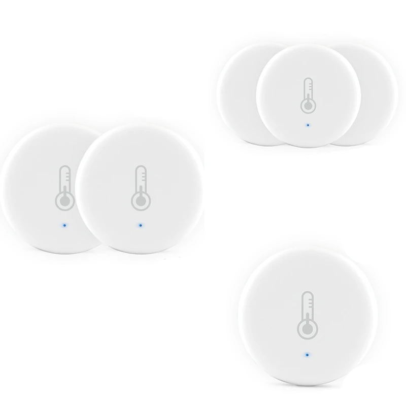 Tuya Smart Zigbee 3.0 Smart Temperature And Humidity Sensor Battery Powered Security With Tuya Smart Life App Alexa