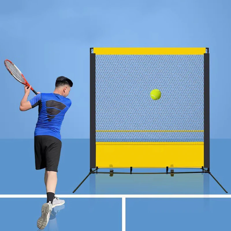 Tennis training rebound net Single player tennis training device Tennis racket training wall Swing serve training net