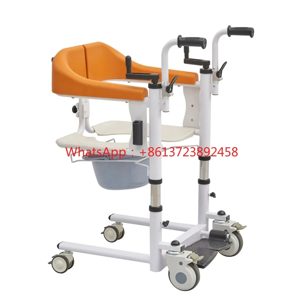 CY-WH202A commode chair wholesale medical portable toilet  move elderly toilet commode patient transfer lift chair