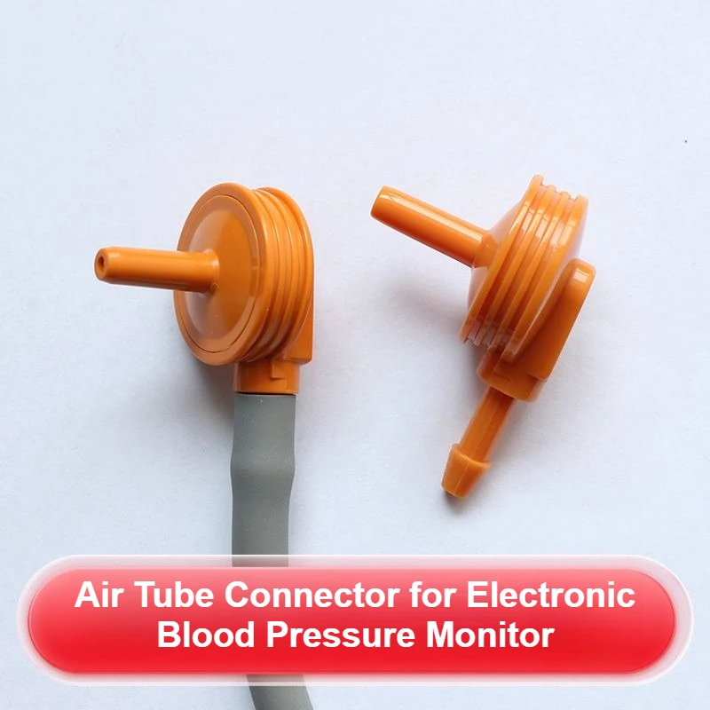 Blood Pressure Monitor Cuff Connector Adapter Tube Armband Air Coupler Strap Plug Universal Replacement Sturdy Secure Fit Soft