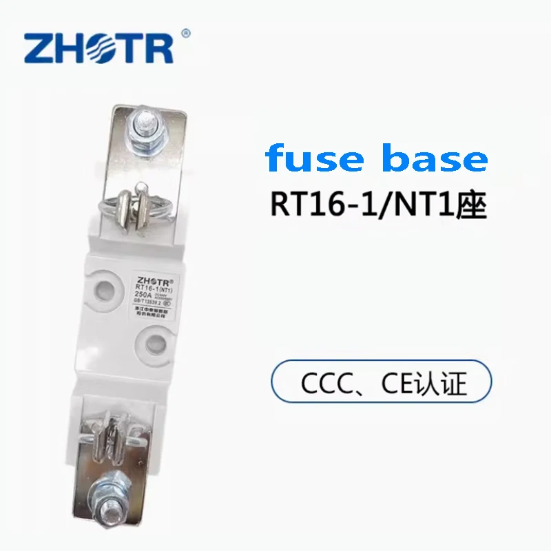 

Fuse base NT1 seat RT16-1 seat RT36-1 seat 250A 690V Tube Knife-Shaped Fuse Seat RS31 seat