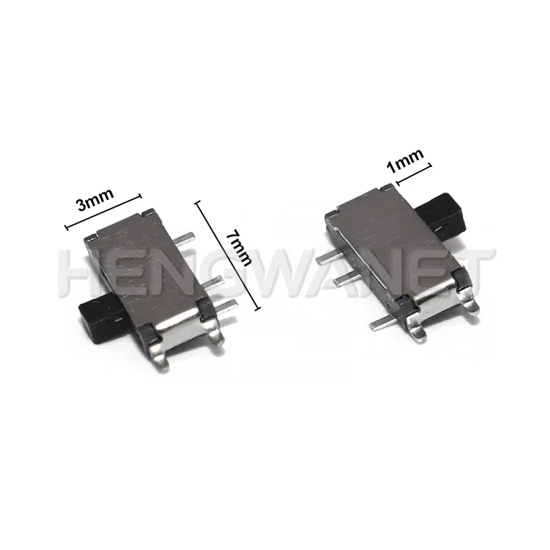 50PCS Mini 7-Pin On/Off 1P2T SPDT MSK-12C02 SMD Toggle Slide Switch For MP3 MP4
