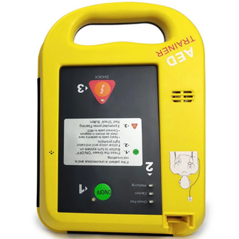 Resuscytacja krążeniowo-oddechowa AED trener symulator CPR trening pierwszej pomocy defibrylator