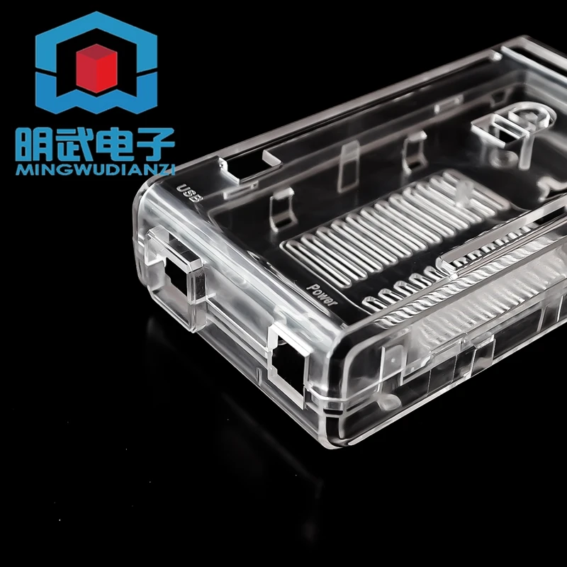 ل MEGA2560 R3 شل مجلس التنمية 2560 قذيفة واقية قذيفة مجلس التنمية ABS قذيفة شفافة/أسود