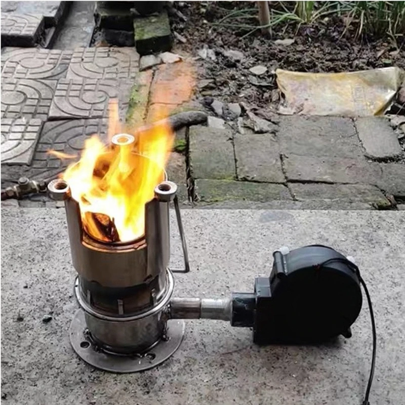 12V Dual Ball Lagering Brushless Radiator Blower ventilator met Speed ​​Controller voor DIY Inflatables houtskoolstarter