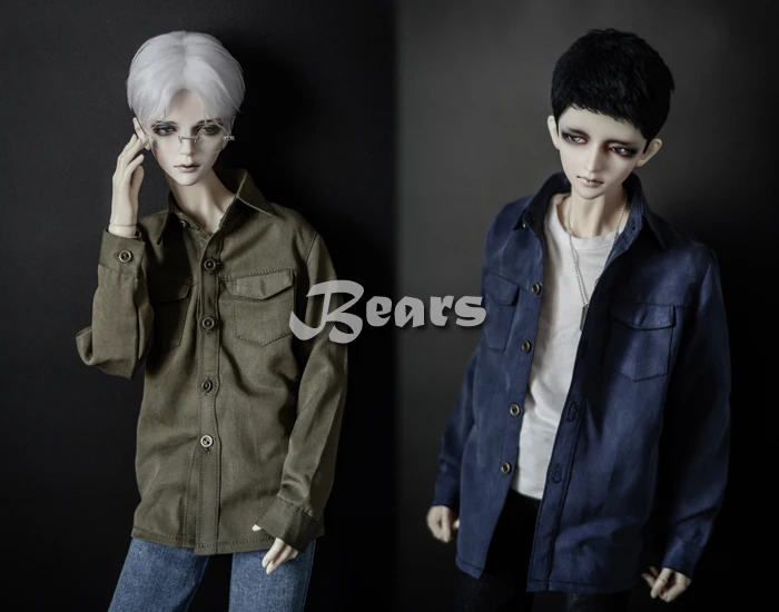 

BJD Doll Clothes Good Texture Loose Fitting Casual Shirts Tops For 1/3 1/4 BJD SD DD MSD MDD SD13 SD17 POPO68 Uncle SSDF ID75