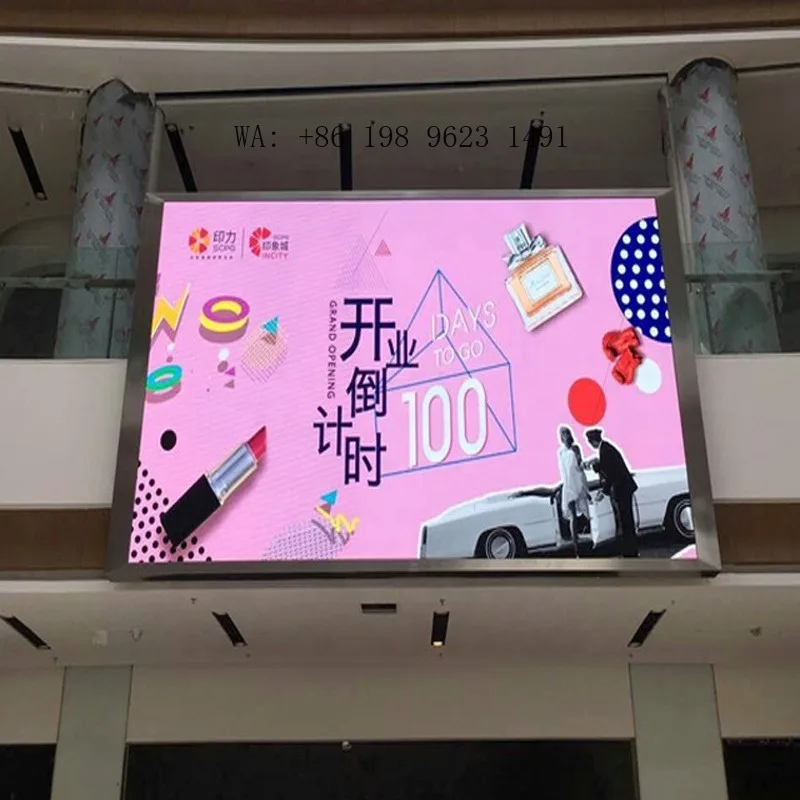P4 Outdoor LED Video Wall IP65 Waterproof High Brightness High Resolution Fixed Large Size Commercial Advertising Screen