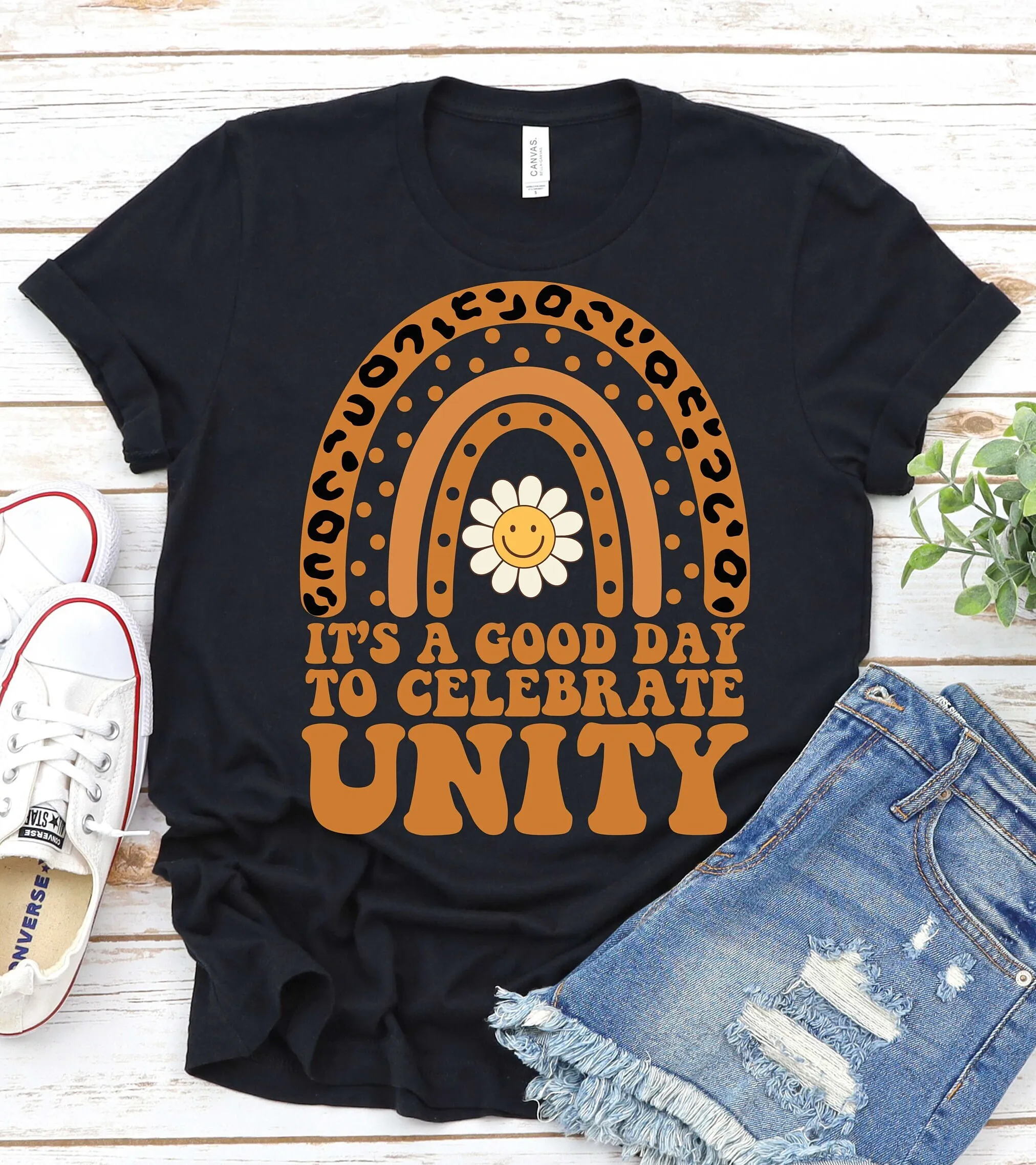 Unity Day 2023 Anti Bullying T Shirt Teacher Retro Kindness End Bully Awareness Prevention