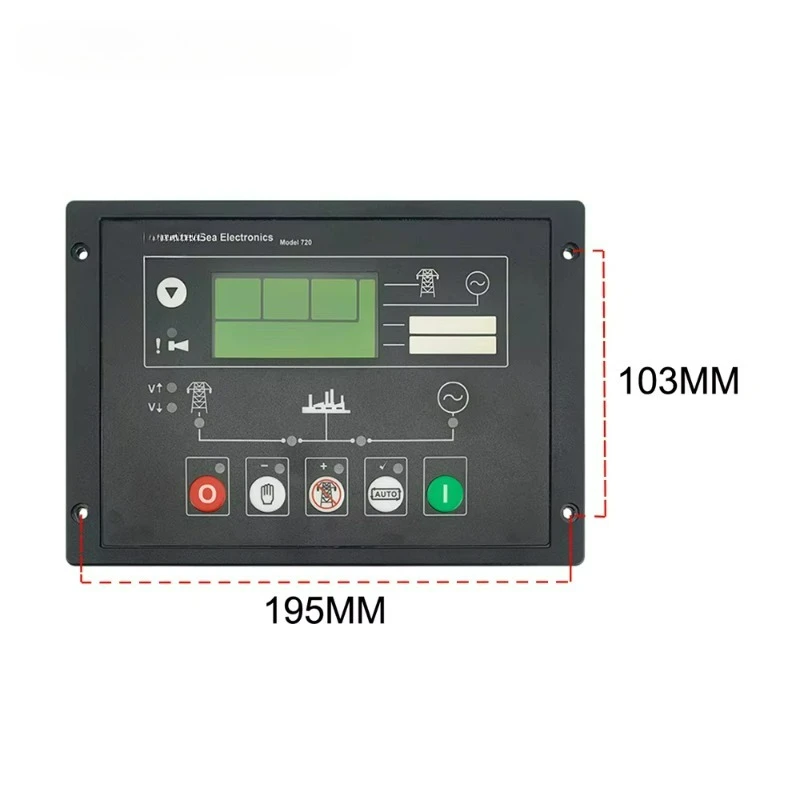 Dse720 Engine Control Module Deep Sea Controller 720 Generator Electronic Control Module DSE 720