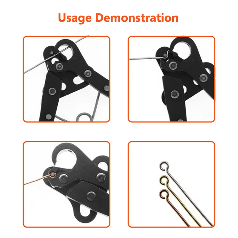 1.5mm 2.25mm 3.0mm Wire Rolling Plier DIY Copper Wire Metal Wire Coil Tool for Earrings Bracelets Necklaces Wire Ring Wrapping