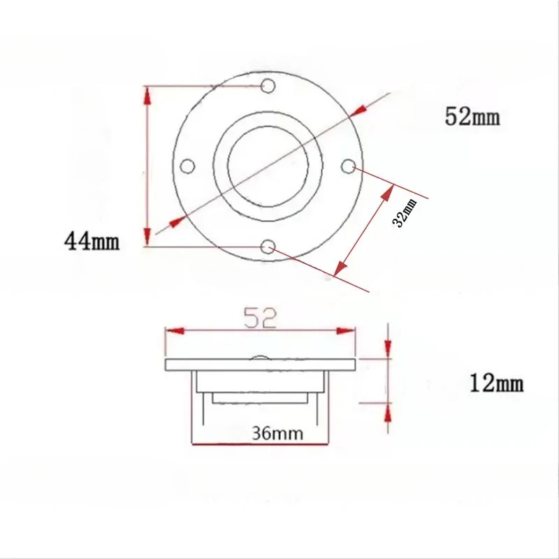 SOTAMIA 2 قطعة 2 بوصة مكبر الصوت 52 مللي متر 6 8 أوم 10 واط مكبر هاي فاي فيلم الحرير قبة الصوت الموسيقى ثلاثة أضعاف المتكلم لتقوم بها بنفسك الذكية بلوتوث Sounbar
