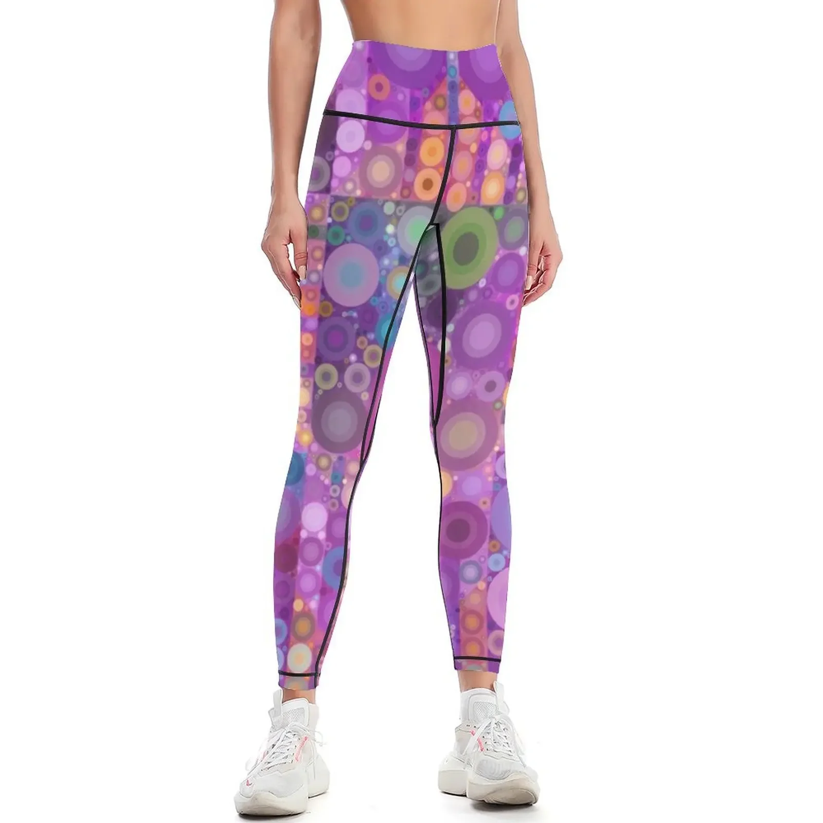 

Bubble Quilt Square Leggings sports for push up active wear flared gym wear Womens Leggings