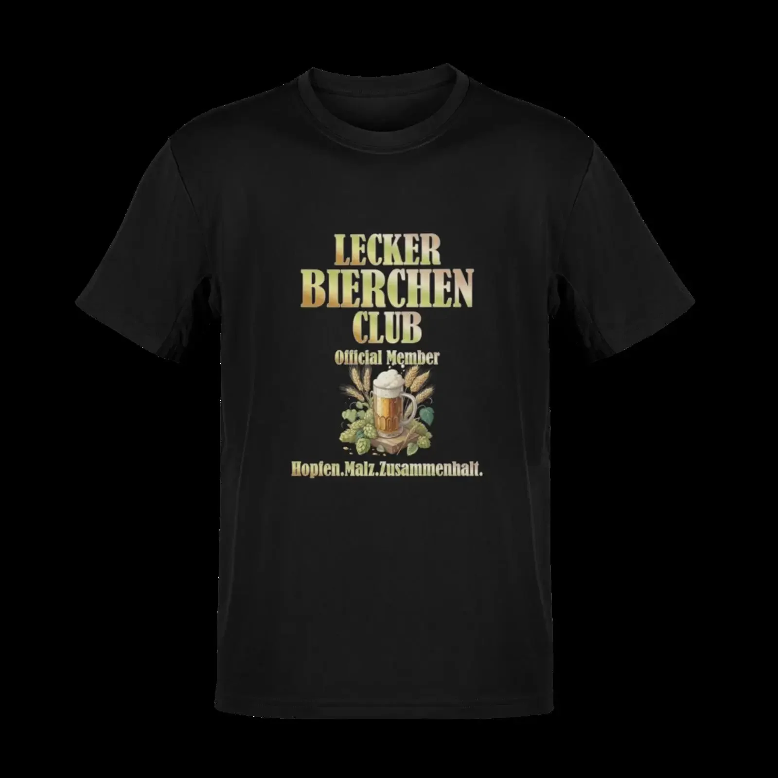 T Shirt LECKER BIERCHEN CLUB Sprüche Funshirt TS1729H Image 1 of 2 vintage Washed Soft Breathable streetwear Comfortable Casual