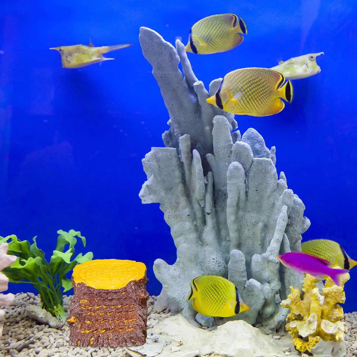 

1Pcs Fine Craftsmanship Resin Aquarium Decoration Basking Rocks for Turtle Leopard Gecko Juvenile Bearded Habitat Climbing