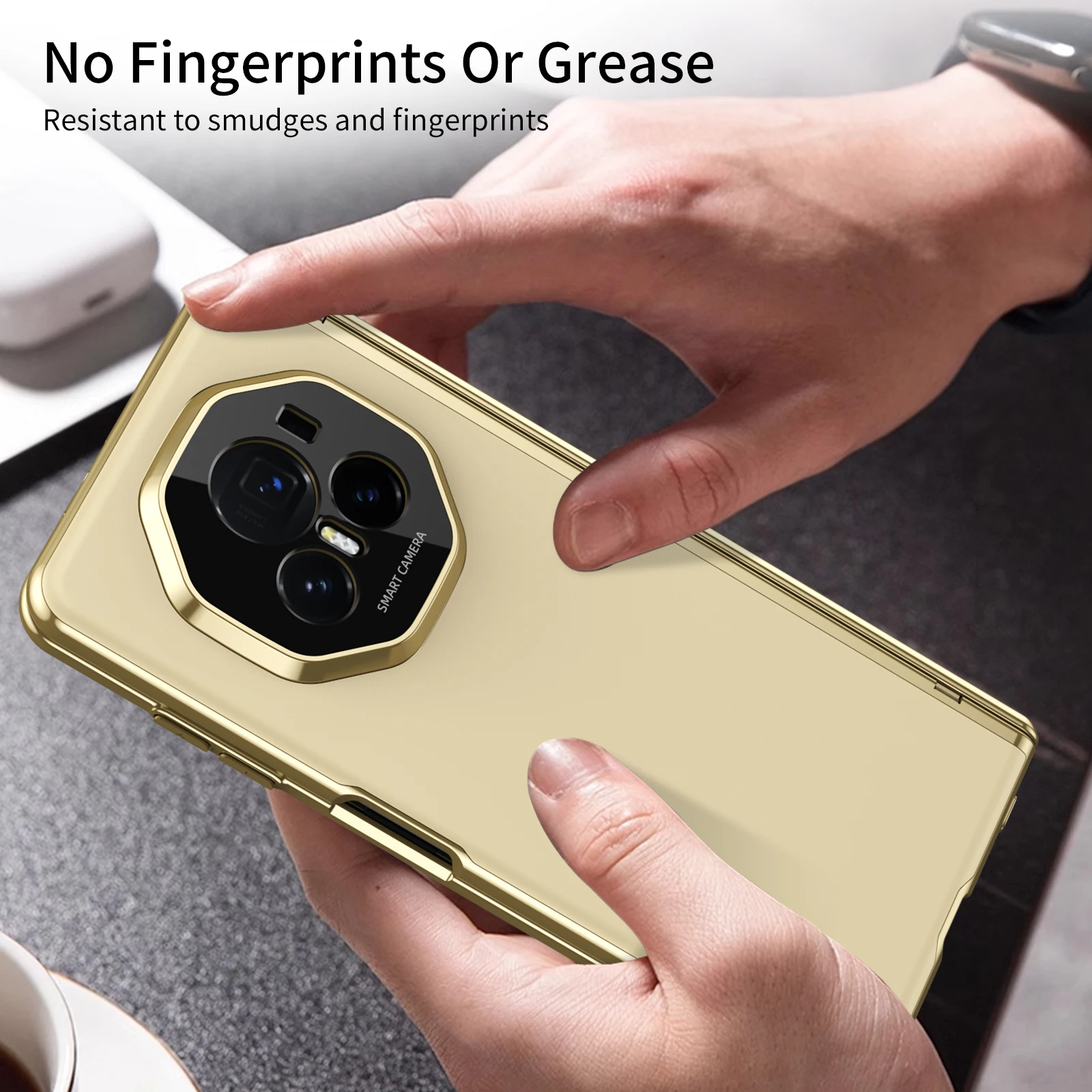 Etui na Honor Magic V3 VS3 AG Matowe Powłoki Platerowane próżniowo Zawias Pełna Ochrona Szkło Przednie Folia Odporna na Upadki — zdjęcie produktu 6