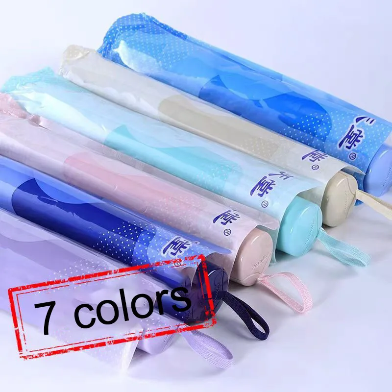 Upf50+Umbrella Dual Use Silver Glue Sunscreen Diameter 102cm Stainless Steel Rod Stainless Steel Umbrella Rib 3-Fold Storage