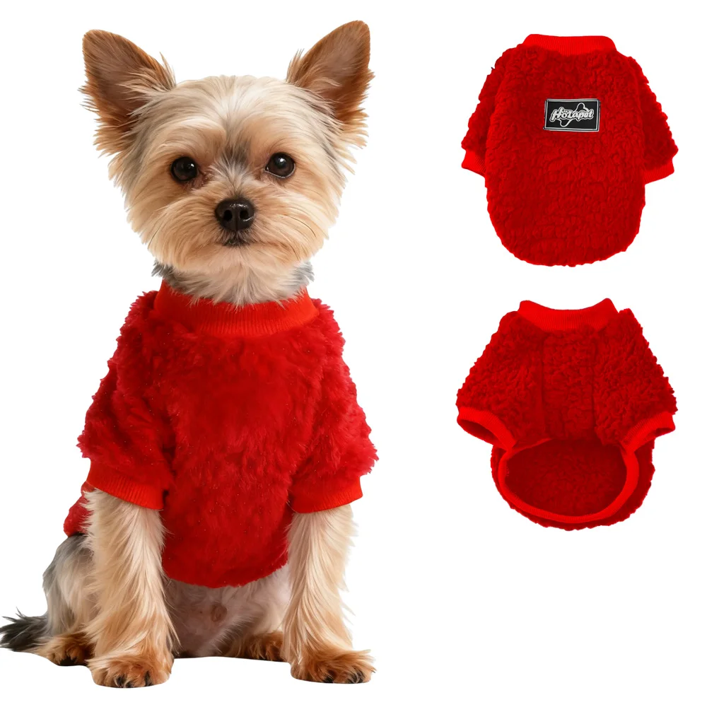 Haustier-Hundekleidung, Winter, warm, Fleece, Hundejacke, Mantel für kleine und mittelgroße Hunde, Katzen, winddichte Welpenkleidung, französisches Bulldoggen-Kostüm