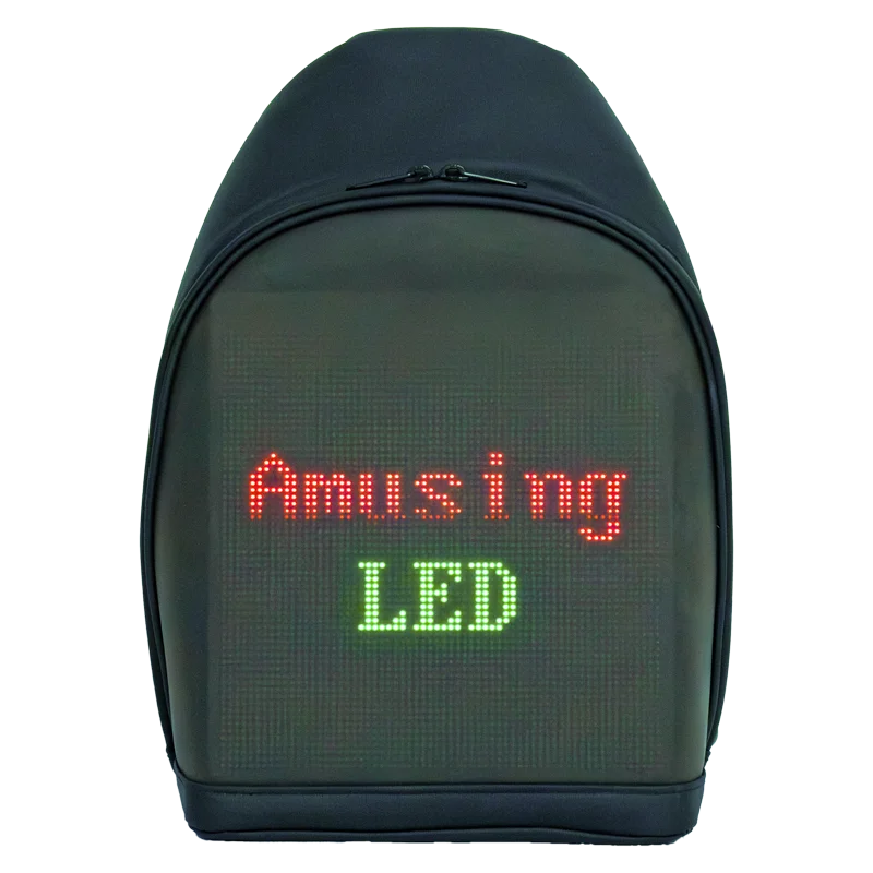 

LOY Fashion Unisex Trendy Travel Waterproof Men's Phone Built-in LED Display Sports Crossbody Shoulder Sling Bag for Women