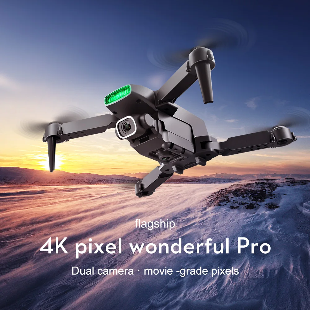 XT4 Mini Drone Dual Camera Aerial Photography Remote Control Storage Air Pressure Intelligent Height Control Aircraft