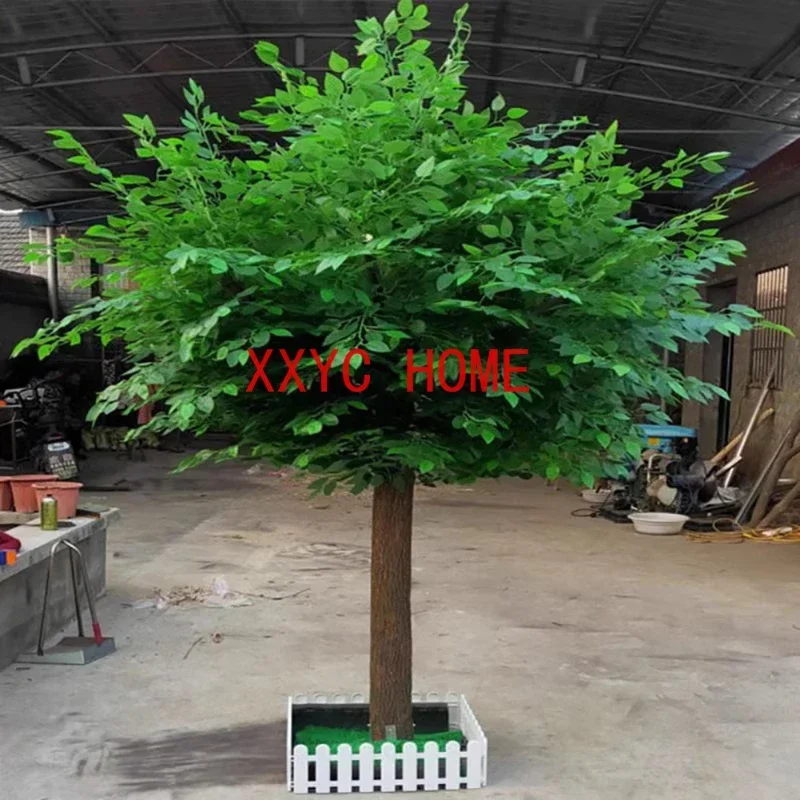 

Искусственный Banyan Green Tree Blossom для свадьбы, ресторана, рынка, гостиницы