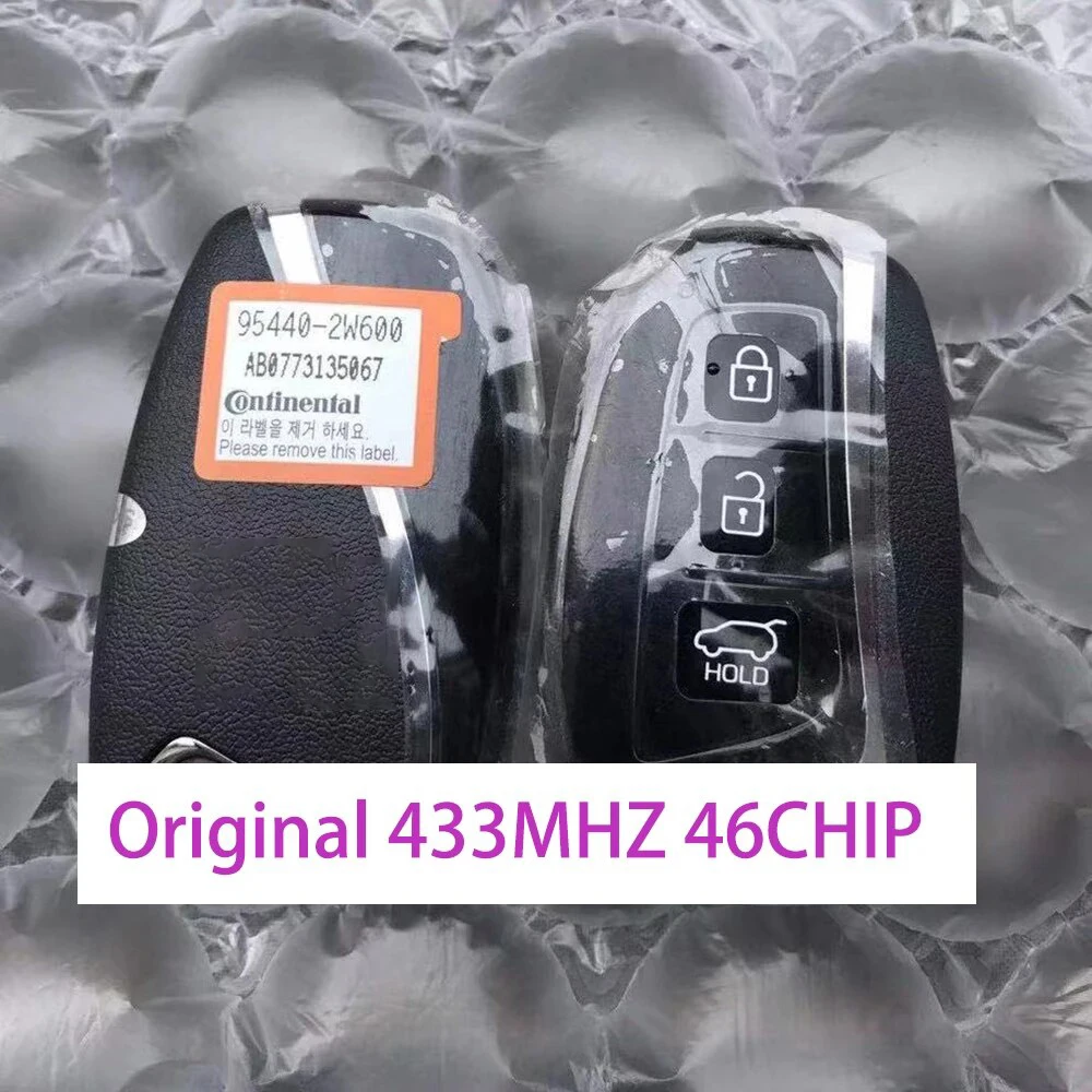 OEM oryginalne przyciski 3/4 433mhz inteligentny klucz 95440-2W600 2 w500 dla Hyundai Santafe