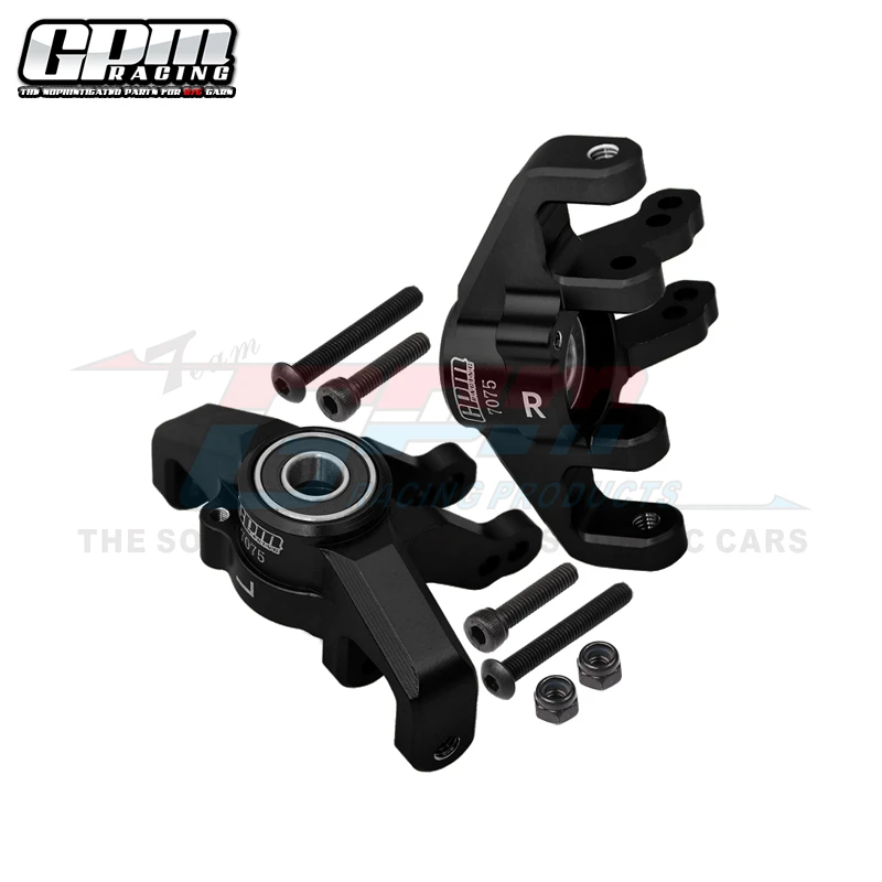 Set mandrino anteriore in lega GPM 7075 per LOSI 1/6 Super Baja Rey 1.0 / 2.0