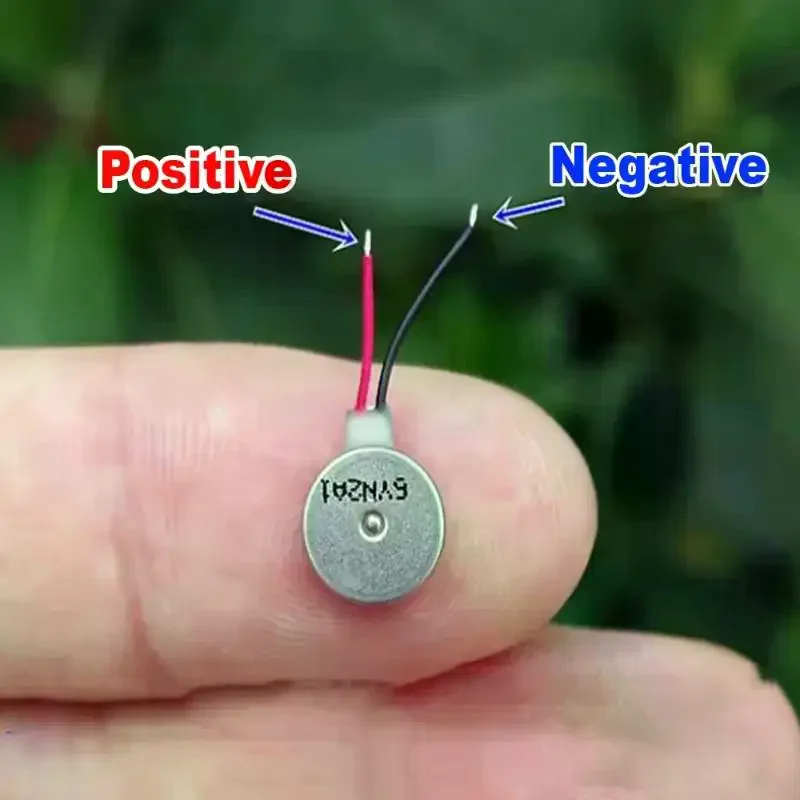 1/2/5Pcs DC 3V-4.2VFlat Coin Button-Type Micro DC Vibrating Brushless Motor 8mm Mini Vibration Motors For Smart Sports Watch
