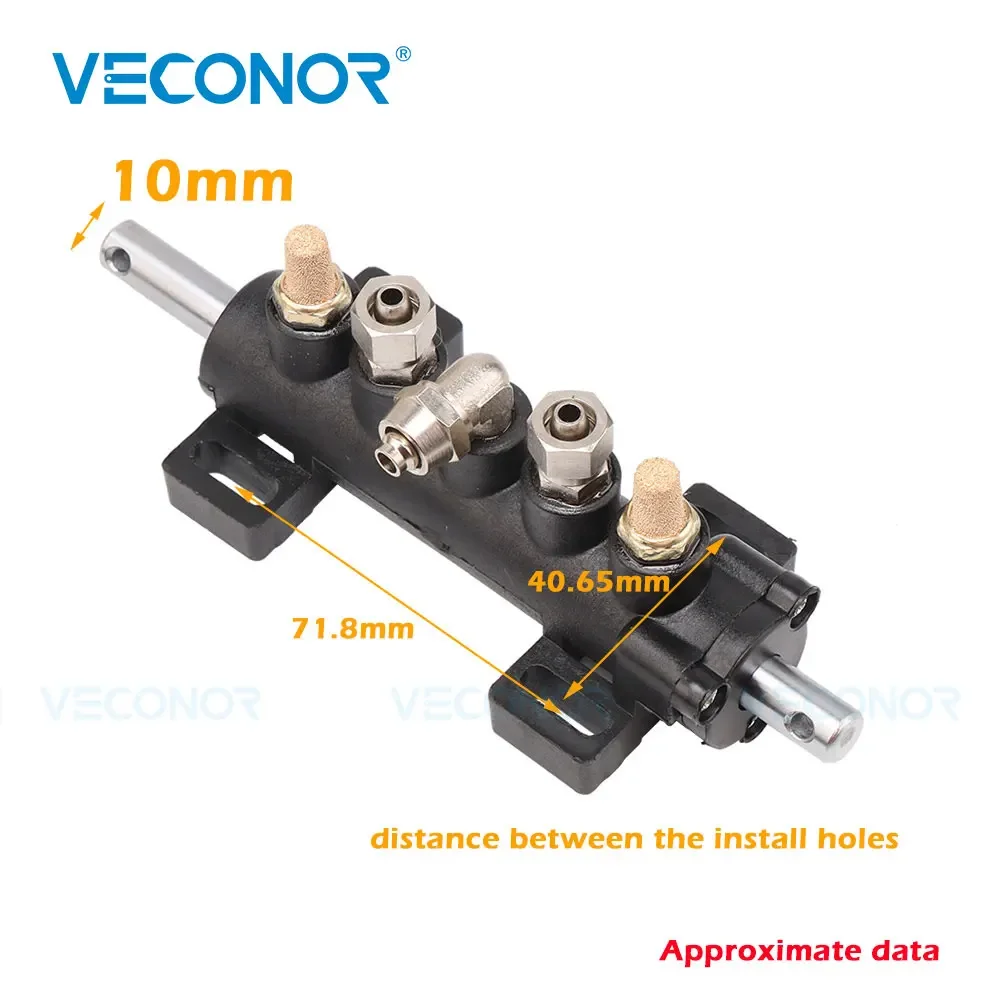 Válvula de Pedal de cinco vías para Control de aire, máquina cambiadora de neumáticos, interruptor de válvula de control de cilindro, piezas de
