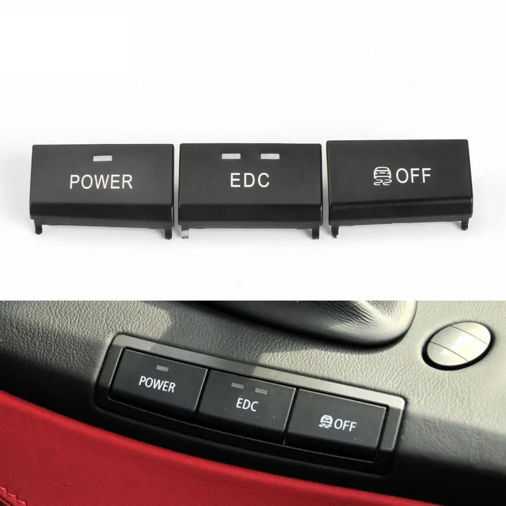 Electronic Suspension Control Switch Genuine For BMW E92 E93 M3 EDC DSC Power Switch Button  Cover 61317841136