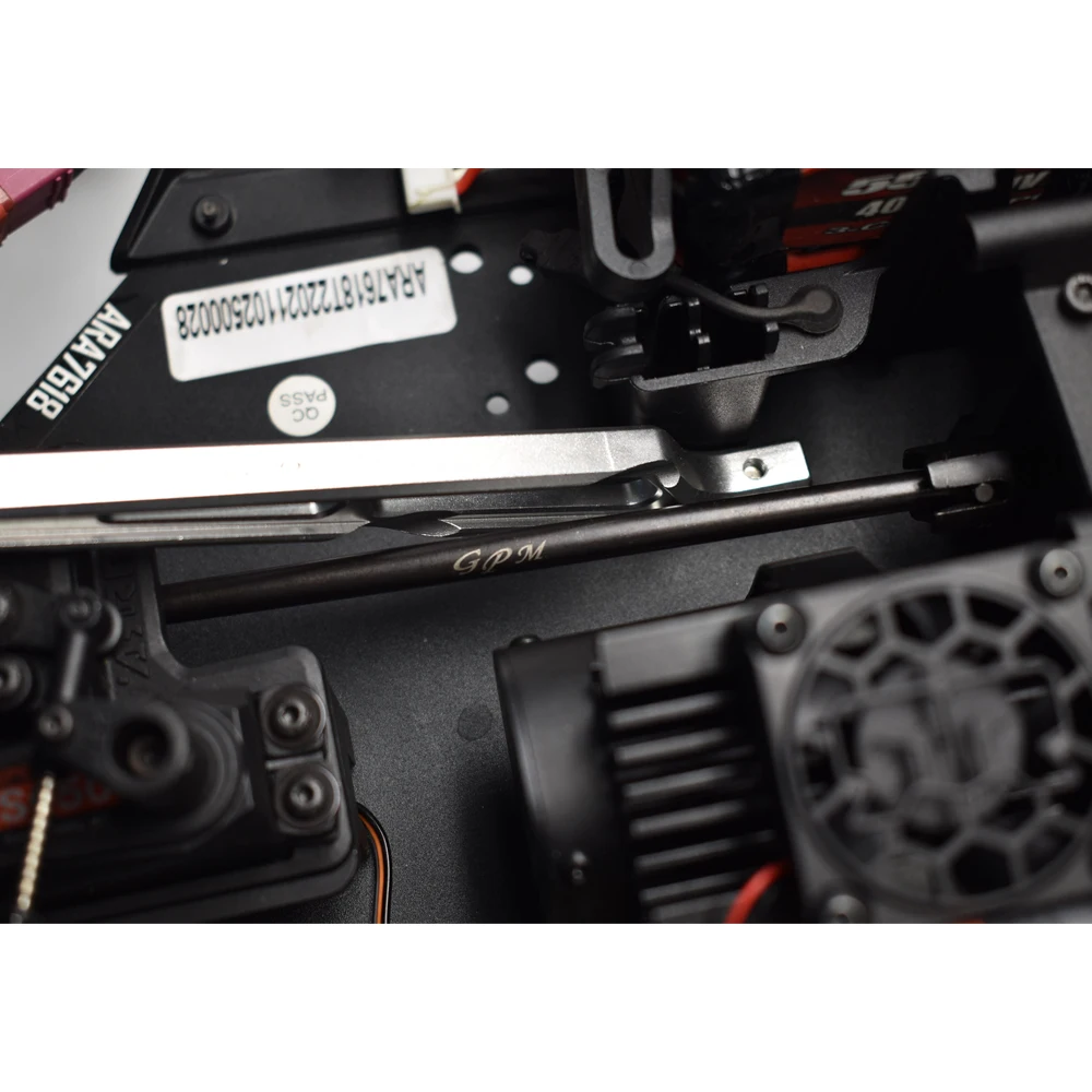 Eje de transmisión Central de acero y Metal GPM, hueso de perro AR310460 + AR310472 para 1/8 KRATON V5 V6 TALION EXB 6S RC, accesorios de actualización de coche