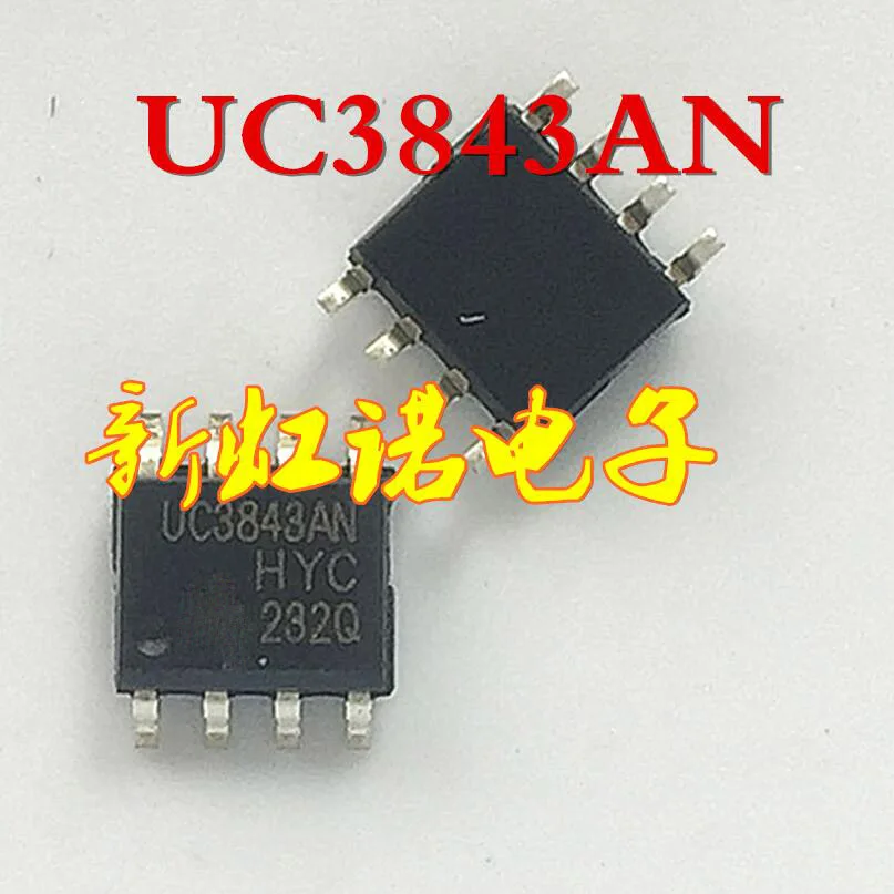 5 unids/lote nuevo UC3843AN SOP-8 circuito integrado IC buena calidad en Stock