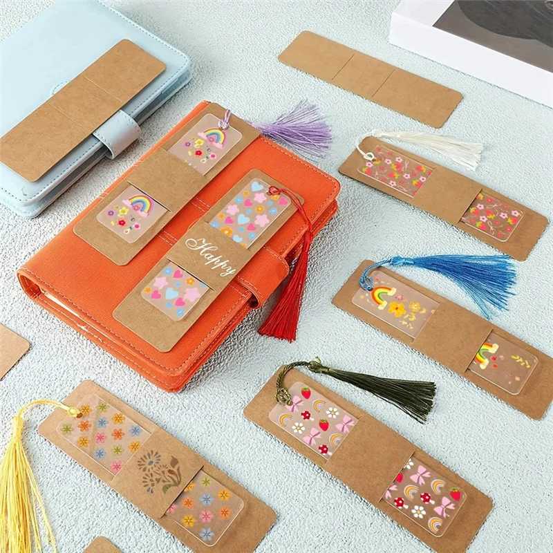 Capa de marcadores em branco para diy, suprimentos de embalagem para embrulho de marcadores diy, conjunto de marcadores acrílicos b