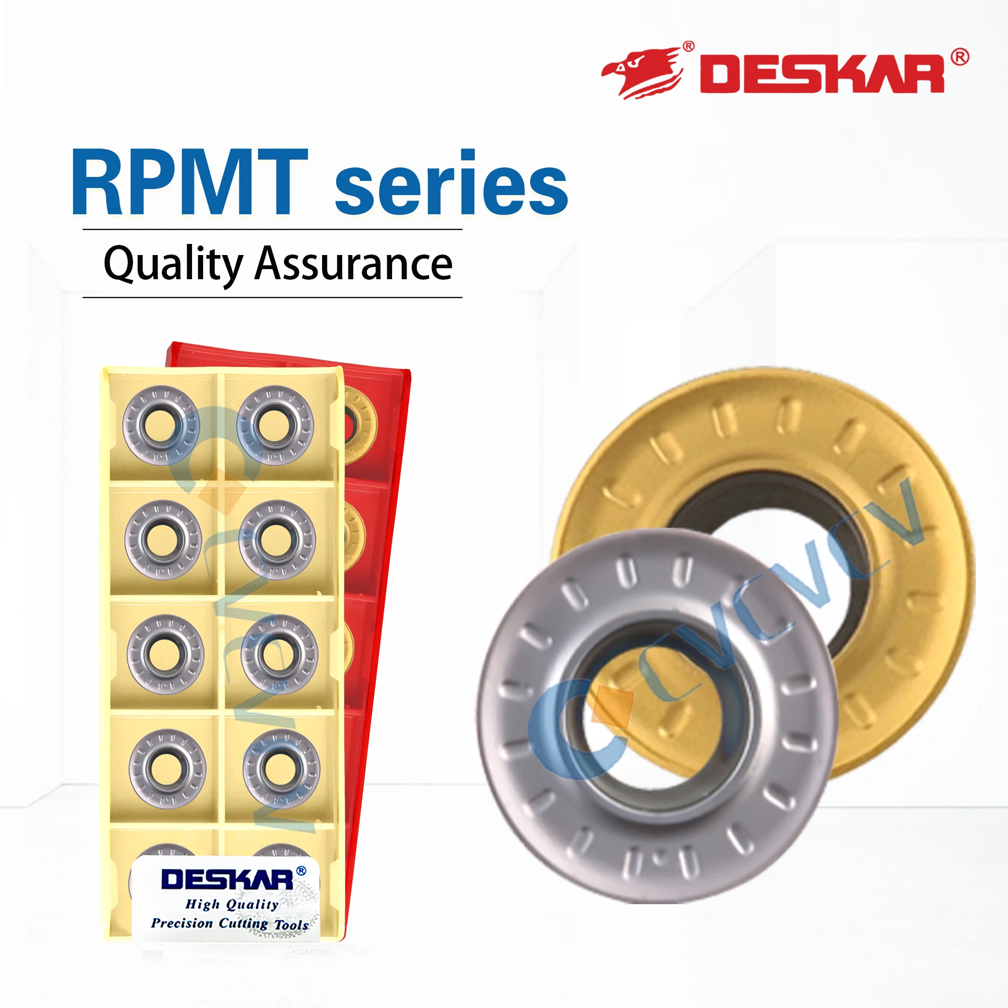 

DESKAR Токарный станок с ЧПУ 100% оригинал RPMT08T2 RPMT10T3MOE-JS RPMT1003MO-TT RDMW10T3MO-TT LF6018 LF6028 Режущий инструмент с фрезерной вставкой с ЧПУ