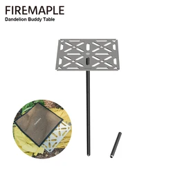 Fire-Maple Dandelion Buddy Table Camping aluminio desmontable ajustable Mini mesa plegable al aire libre para senderismo mochilero